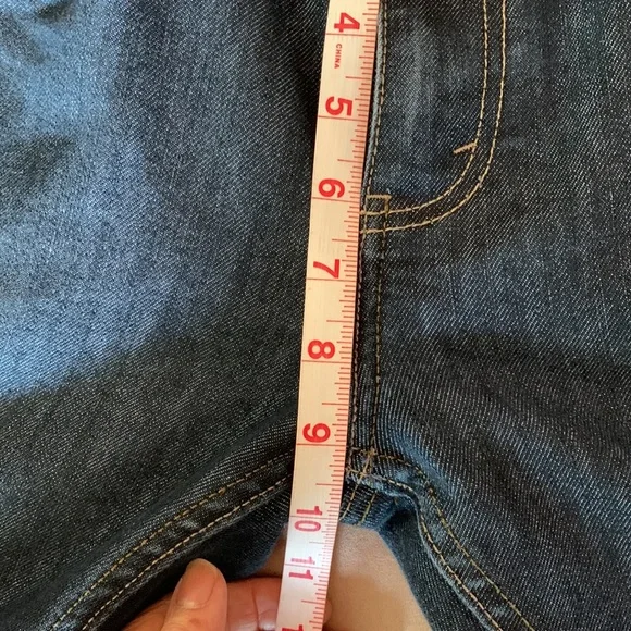 LEVI’S. 511 Slim five pocket blue denim Jeans. 16R. L28XW28. Unisex. - Picture 13 of 16